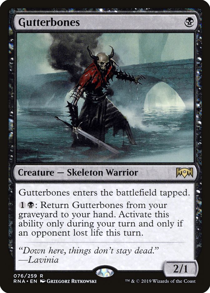 Gutterbones [Ravnica Allegiance] | Game Haven TX