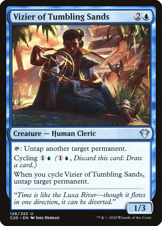 Vizier of Tumbling Sands [Commander 2020] | Game Haven TX