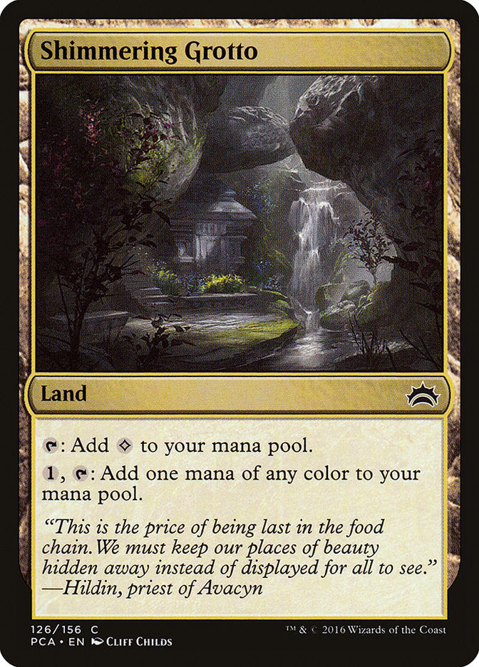 Shimmering Grotto [Planechase Anthology] | Game Haven TX