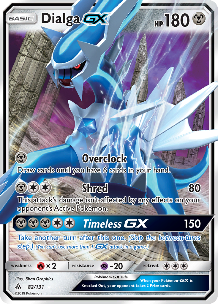 Dialga GX (82/131) [Sun & Moon: Forbidden Light] | Game Haven TX
