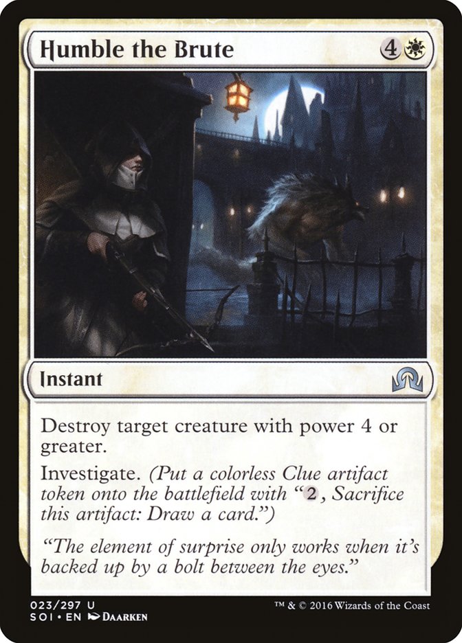 Humble the Brute [Shadows over Innistrad] | Game Haven TX