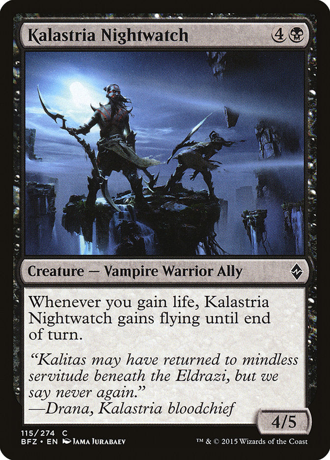 Kalastria Nightwatch [Battle for Zendikar] | Game Haven TX