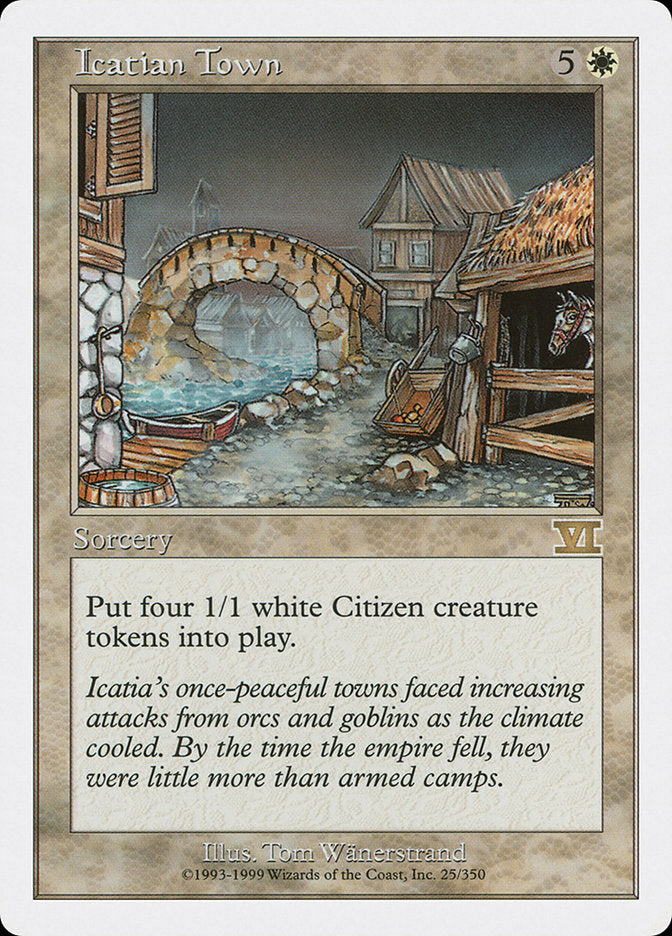 Icatian Town [Classic Sixth Edition] | Game Haven TX