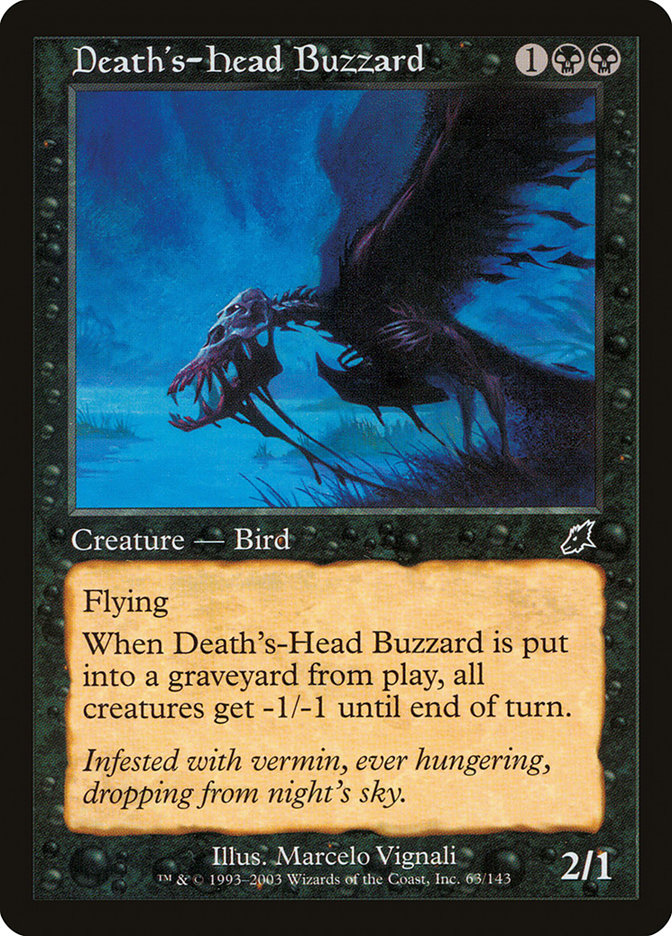 Death's-Head Buzzard [Scourge] | Game Haven TX