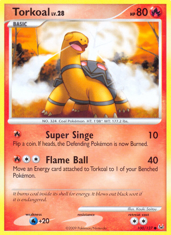 Torkoal (100/127) [Platinum: Base Set] | Game Haven TX
