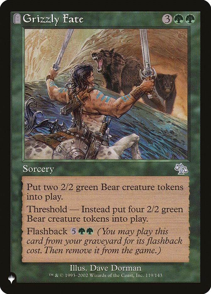 Grizzly Fate [The List] | Game Haven TX