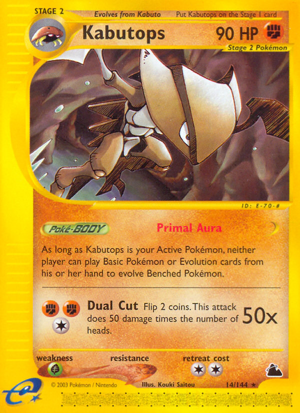 Kabutops (14/144) [Skyridge] | Game Haven TX
