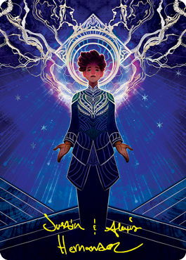 Brainstorm Art Card (Gold-Stamped Signature) [Strixhaven: School of Mages Art Series] | Game Haven TX