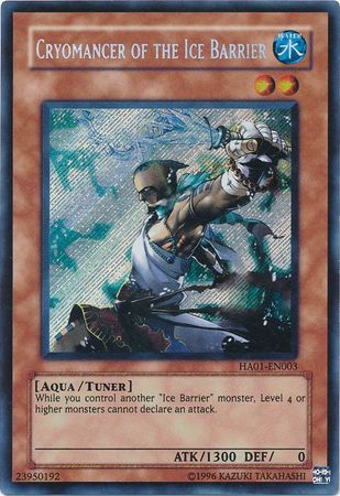 Cryomancer of the Ice Barrier [HA01-EN003] Secret Rare | Game Haven TX