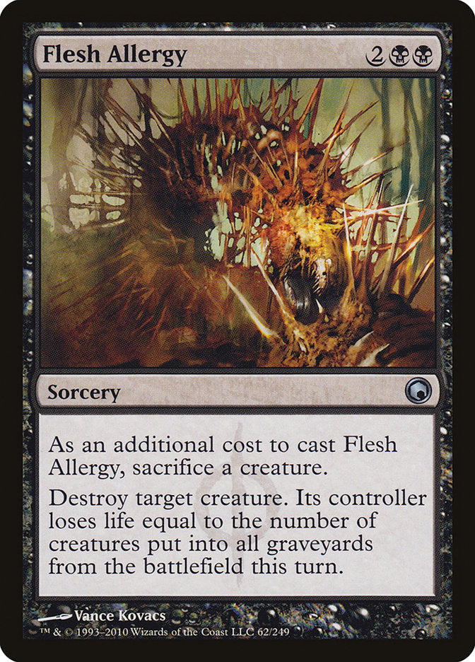Flesh Allergy [Scars of Mirrodin] | Game Haven TX