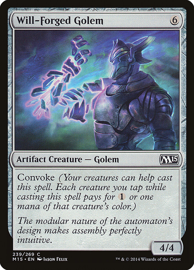 Will-Forged Golem [Magic 2015] | Game Haven TX