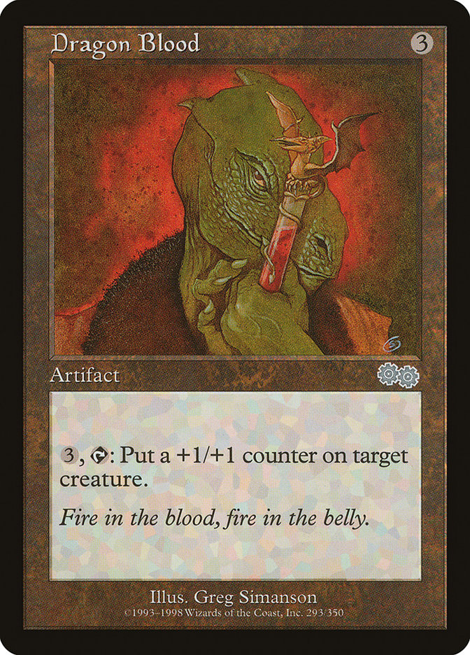 Dragon Blood [Urza's Saga] | Game Haven TX