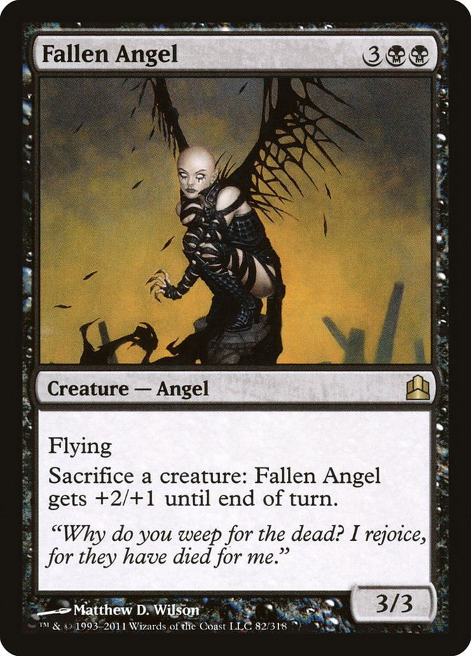 Fallen Angel [Commander 2011] | Game Haven TX