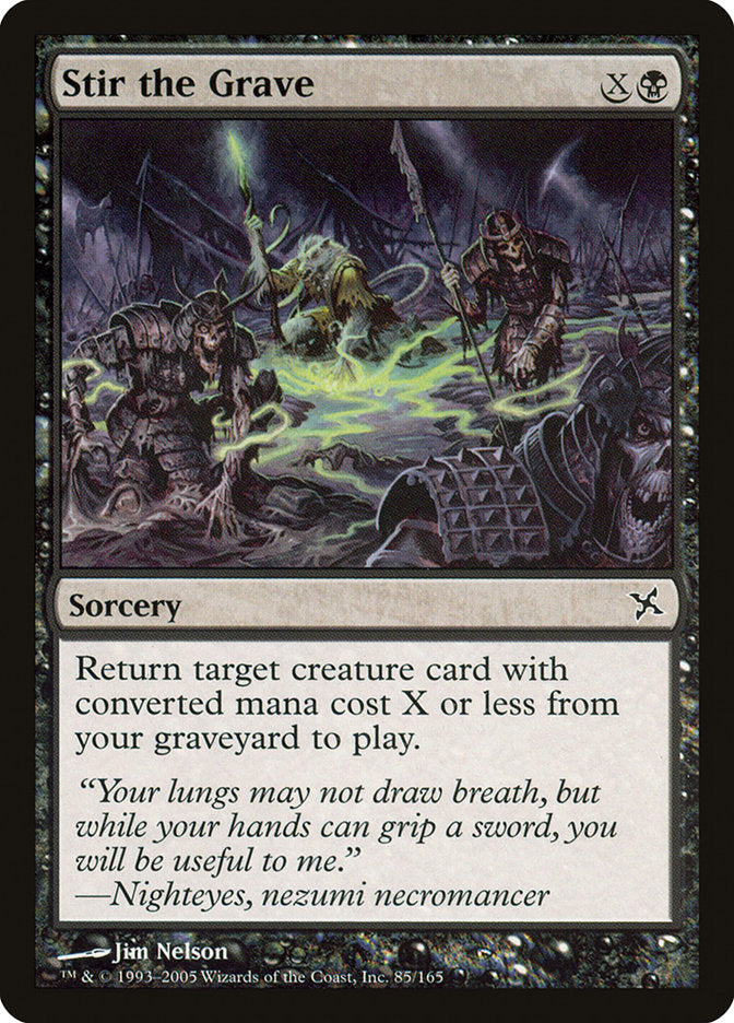 Stir the Grave [Betrayers of Kamigawa] | Game Haven TX