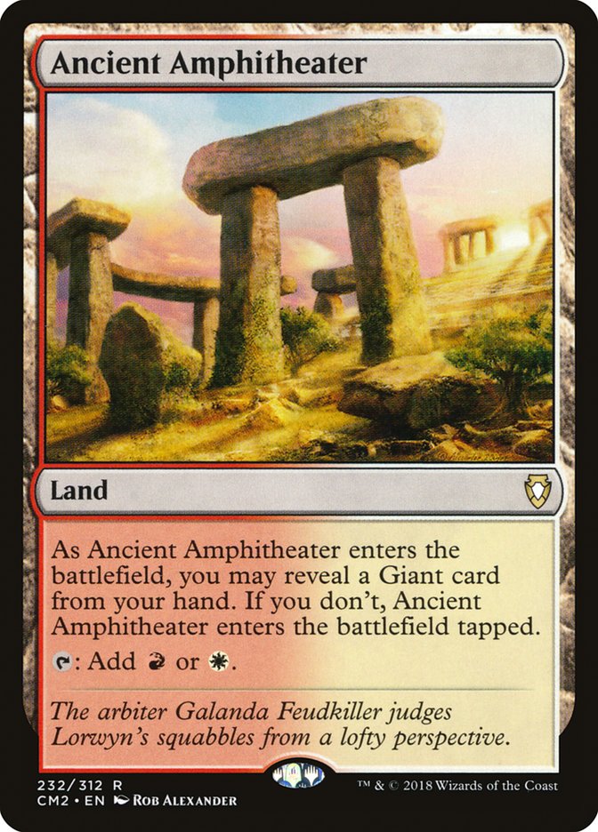 Ancient Amphitheater [Commander Anthology Volume II] | Game Haven TX