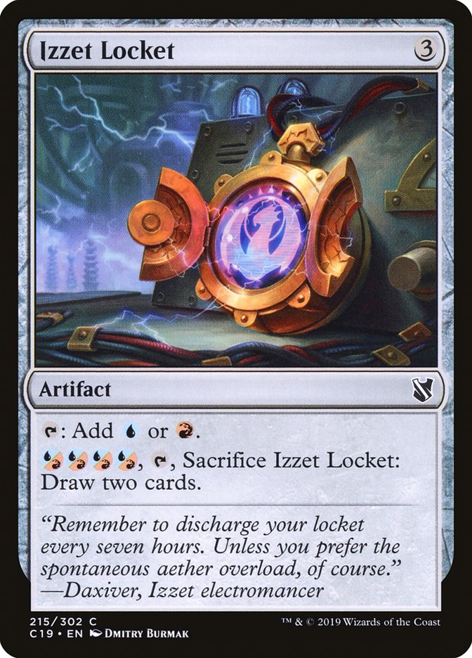 Izzet Locket [Commander 2019] | Game Haven TX