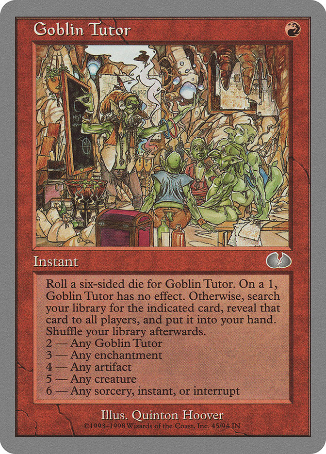 Goblin Tutor [Unglued] | Game Haven TX