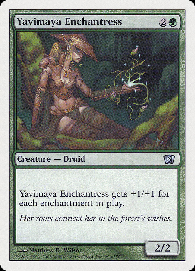 Yavimaya Enchantress [Eighth Edition] | Game Haven TX