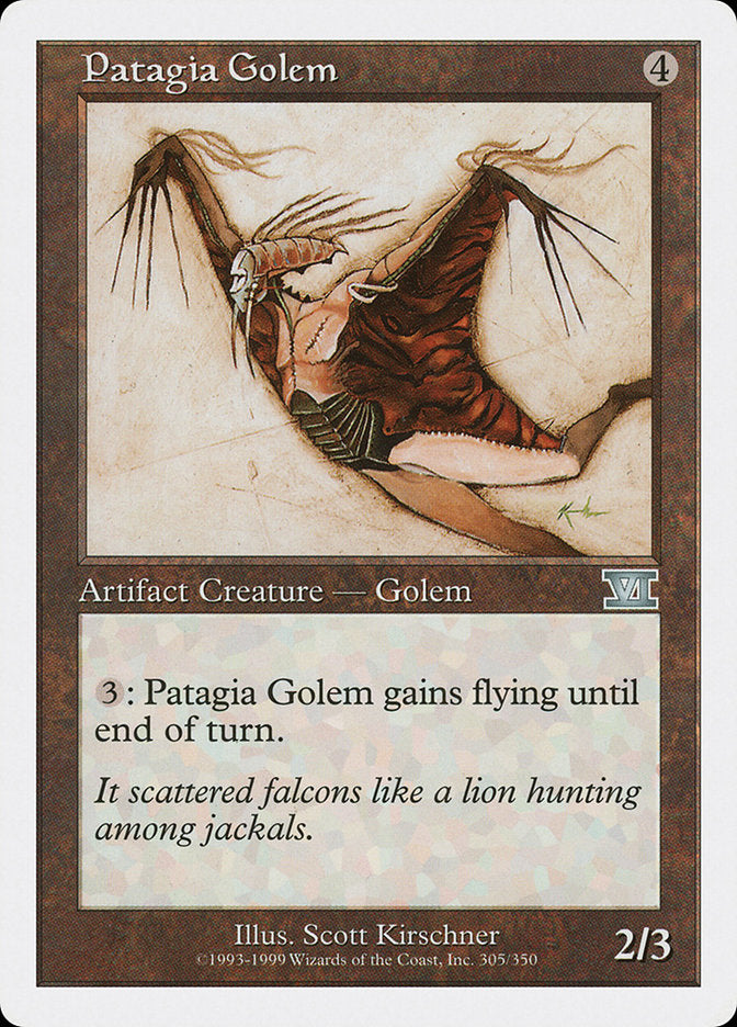 Patagia Golem [Classic Sixth Edition] | Game Haven TX