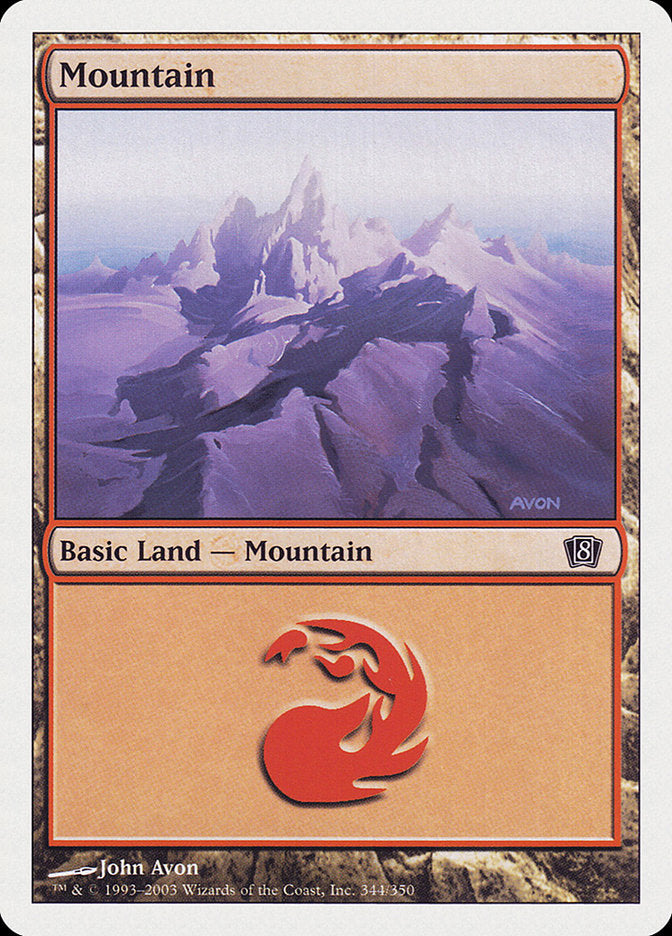 Mountain [Eighth Edition] | Game Haven TX