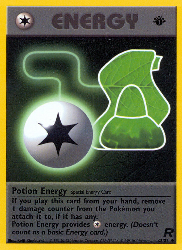 Potion Energy (82/82) [Team Rocket 1st Edition] | Game Haven TX