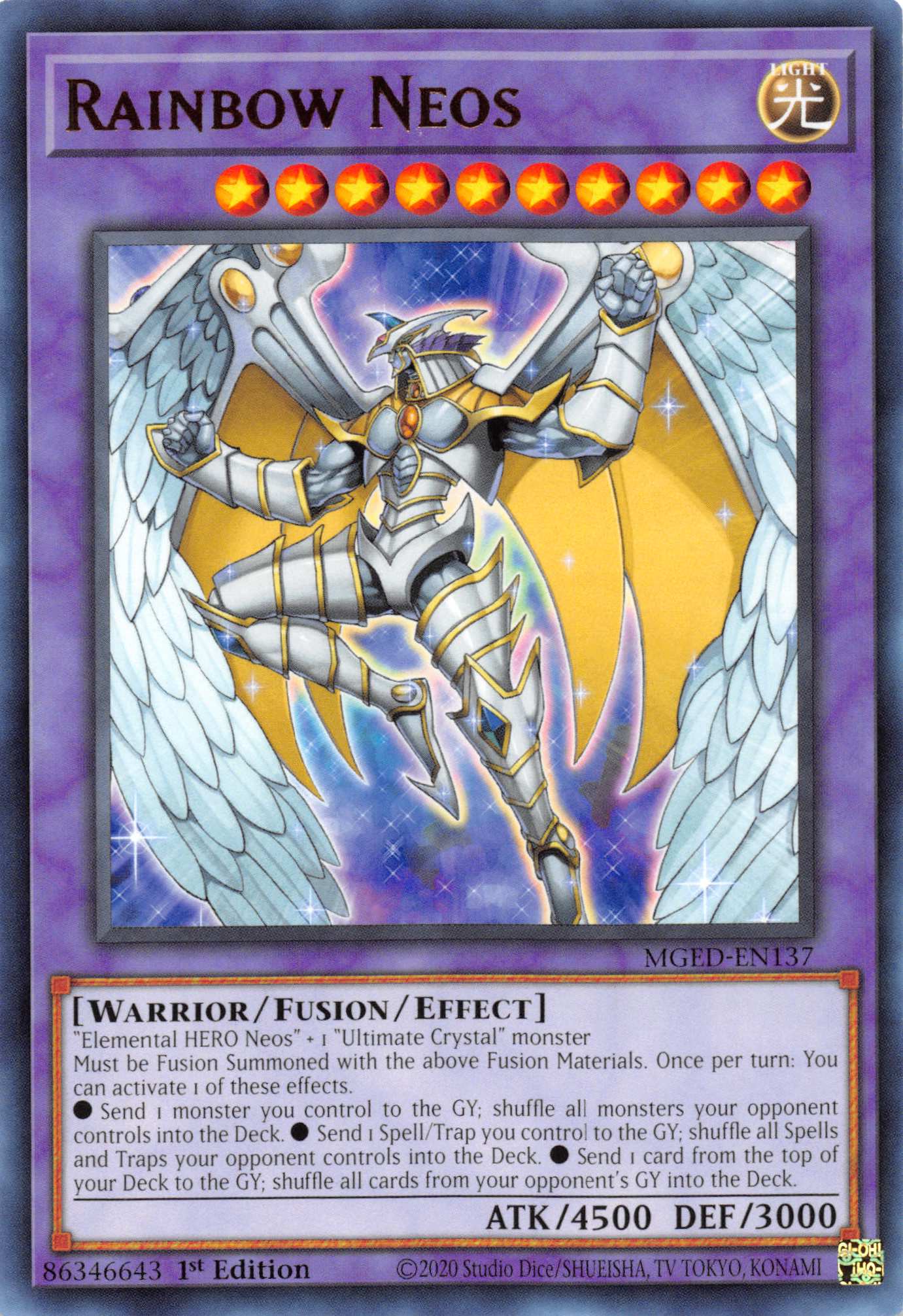 Rainbow Neos [MGED-EN137] Rare | Game Haven TX