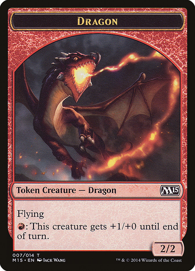 Dragon [Magic 2015 Tokens] | Game Haven TX