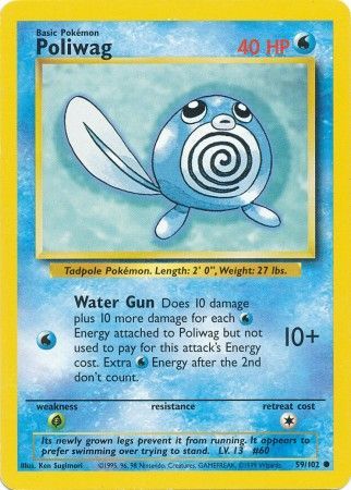 Poliwag (59/102) [Base Set Unlimited] | Game Haven TX