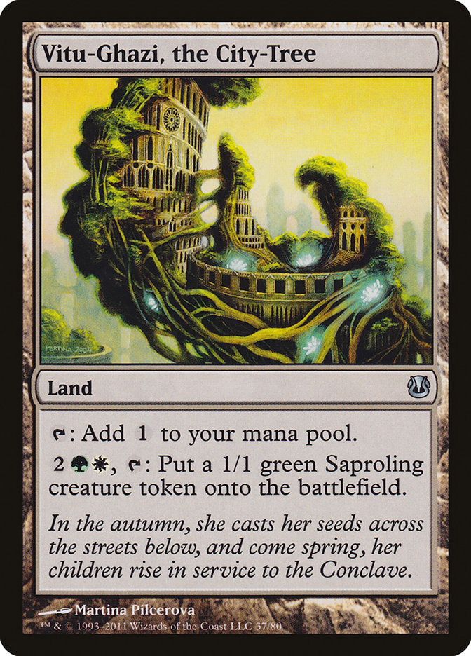Vitu-Ghazi, the City-Tree [Duel Decks: Ajani vs. Nicol Bolas] | Game Haven TX