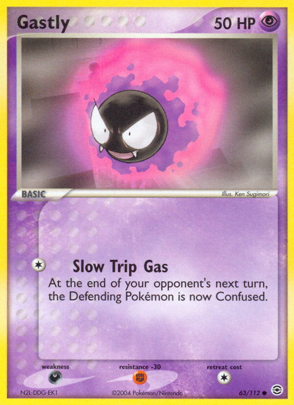Gastly (63/112) [EX: FireRed & LeafGreen] | Game Haven TX