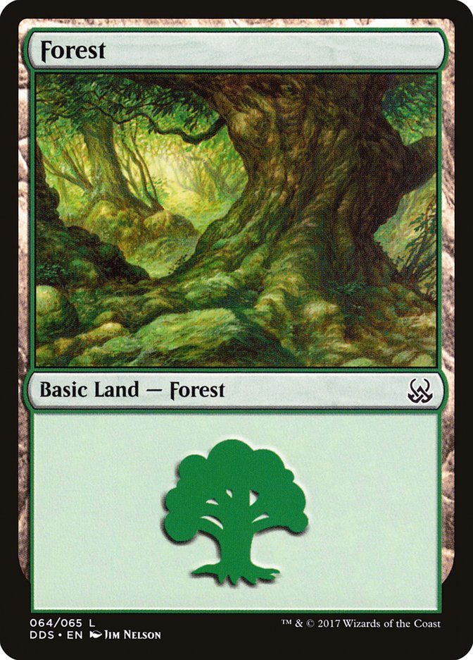 Forest (64) [Duel Decks: Mind vs. Might] | Game Haven TX