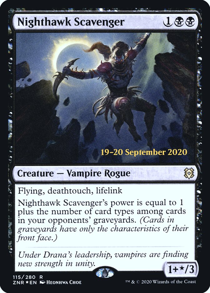 Nighthawk Scavenger [Zendikar Rising Promos] | Game Haven TX