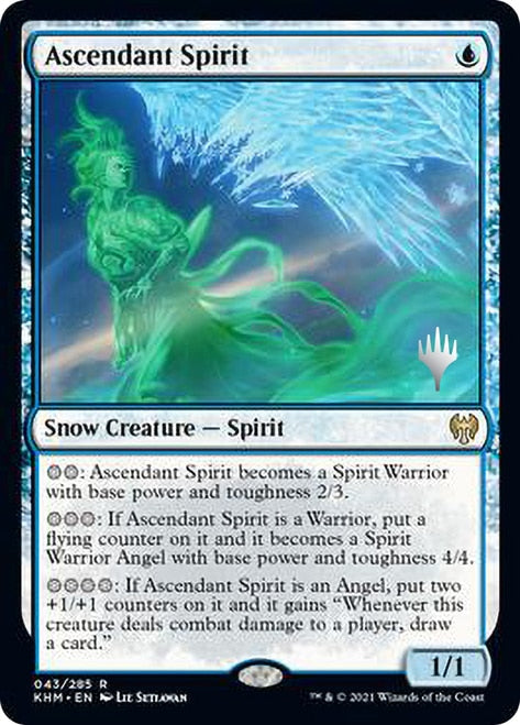 Ascendant Spirit [Kaldheim Promo Pack] | Game Haven TX