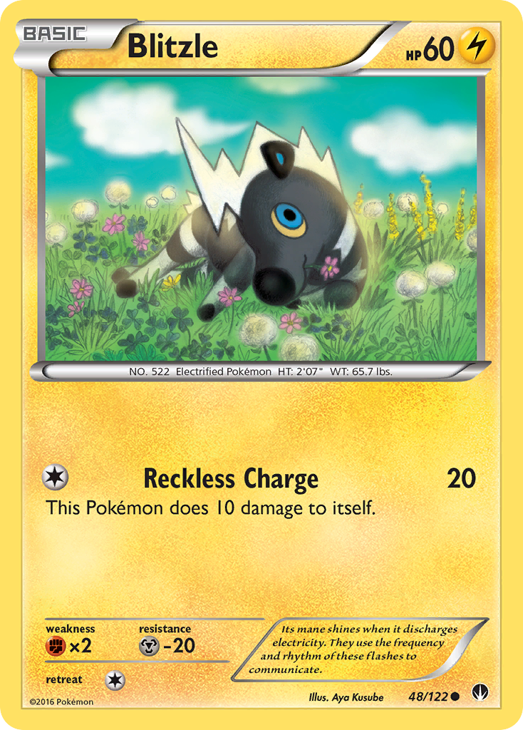 Blitzle (48/122) [XY: BREAKpoint] | Game Haven TX