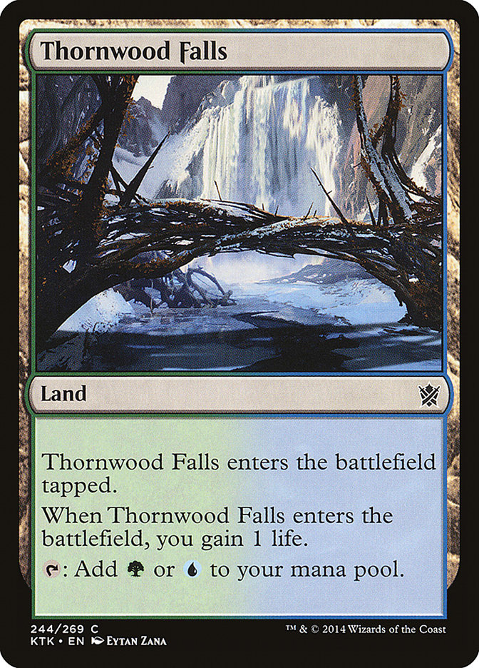Thornwood Falls [Khans of Tarkir] | Game Haven TX