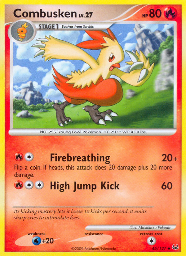 Combusken (45/127) [Platinum: Base Set] | Game Haven TX