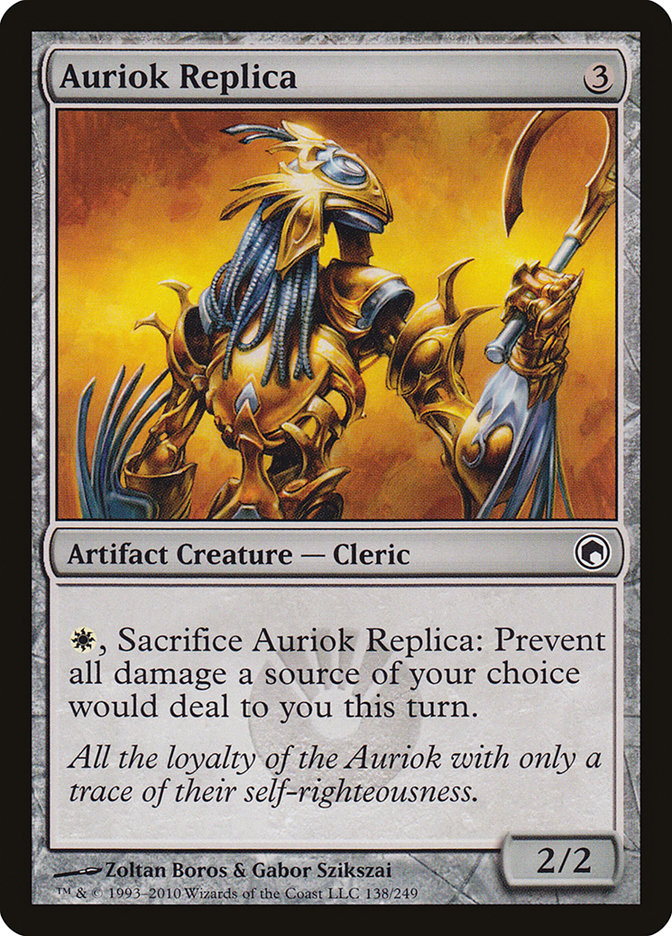Auriok Replica [Scars of Mirrodin] | Game Haven TX
