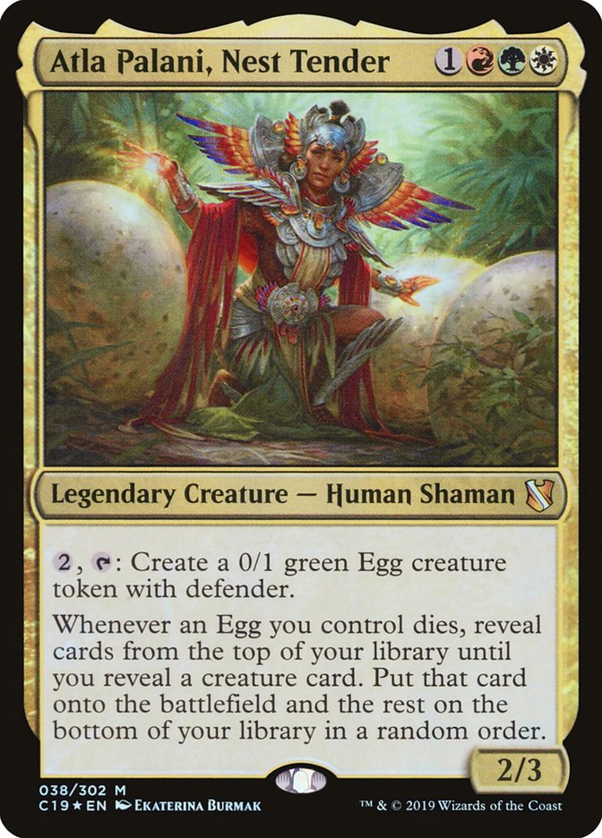 Atla Palani, Nest Tender [Commander 2019] | Game Haven TX
