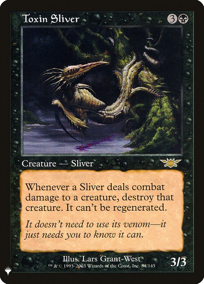 Toxin Sliver [Mystery Booster] | Game Haven TX