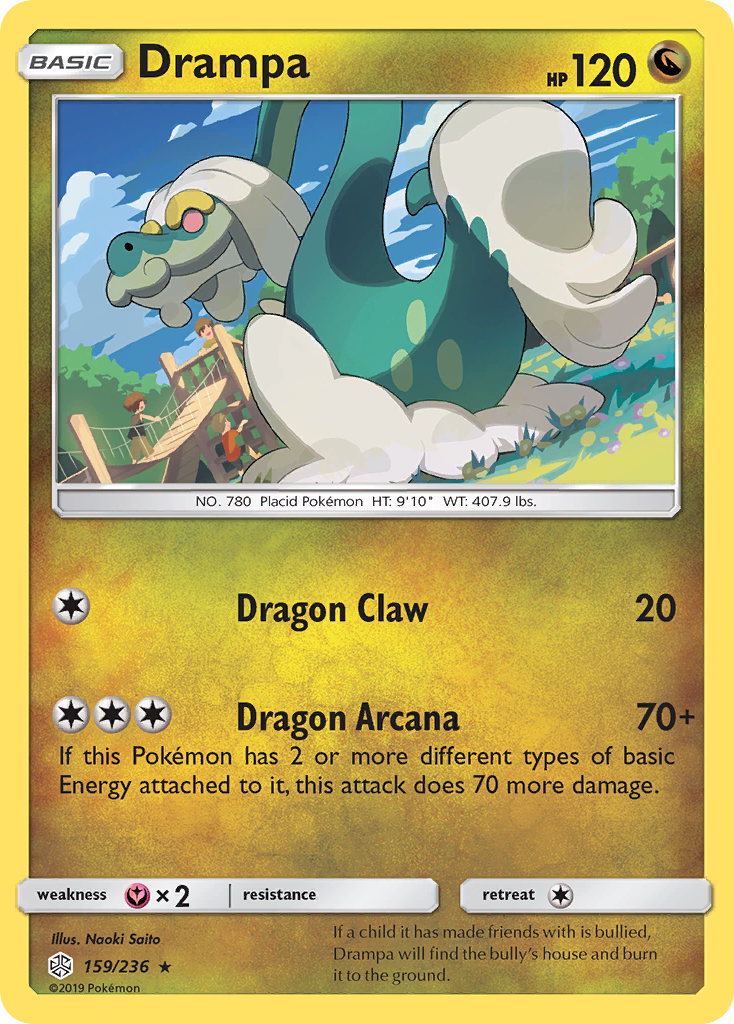 Drampa (159/236) [Sun & Moon: Cosmic Eclipse] | Game Haven TX