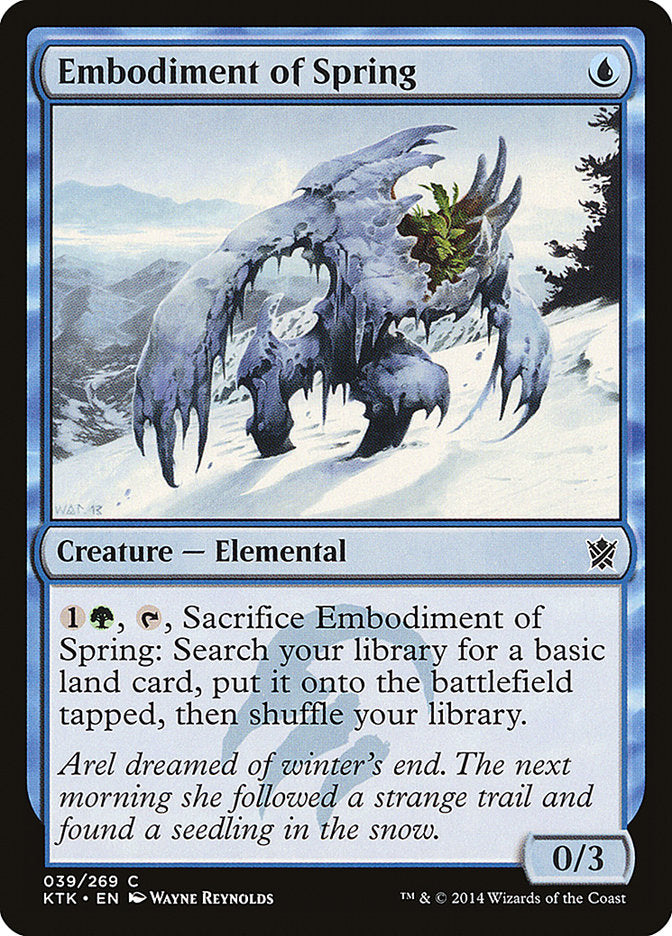 Embodiment of Spring [Khans of Tarkir] | Game Haven TX