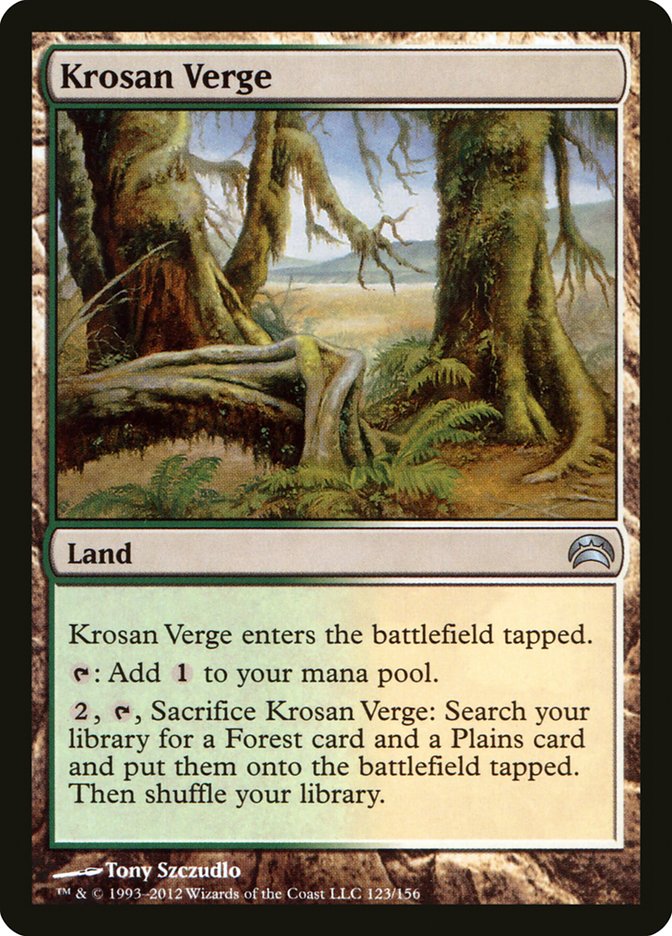 Krosan Verge [Planechase 2012] | Game Haven TX