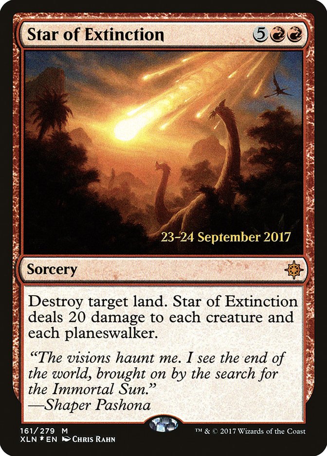 Star of Extinction [Ixalan Promos] | Game Haven TX
