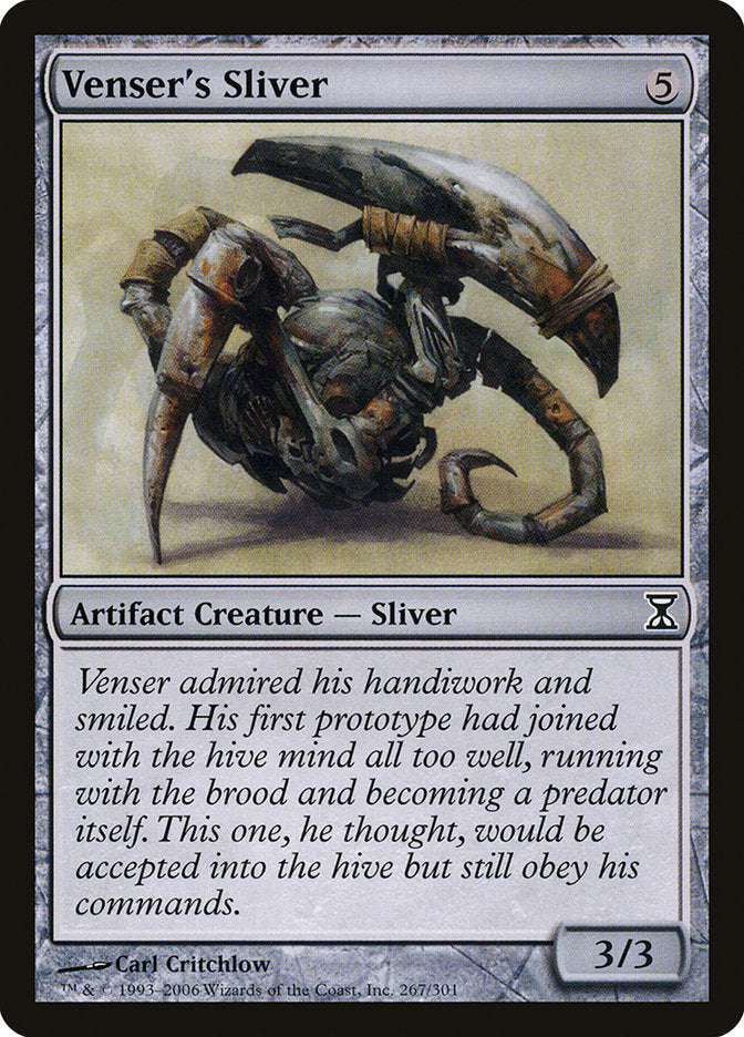 Venser's Sliver [Time Spiral] | Game Haven TX
