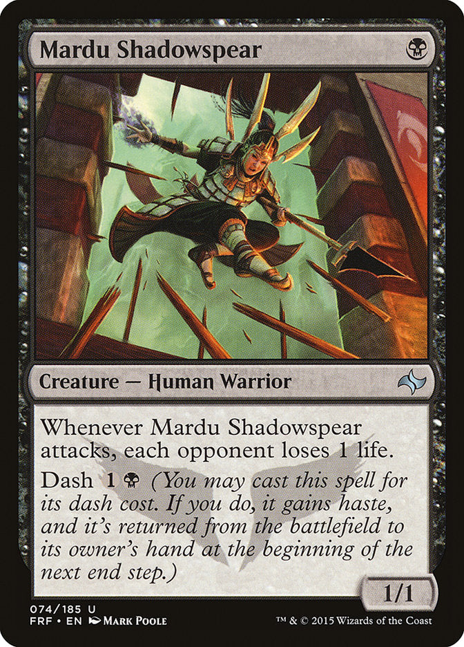 Mardu Shadowspear [Fate Reforged] | Game Haven TX