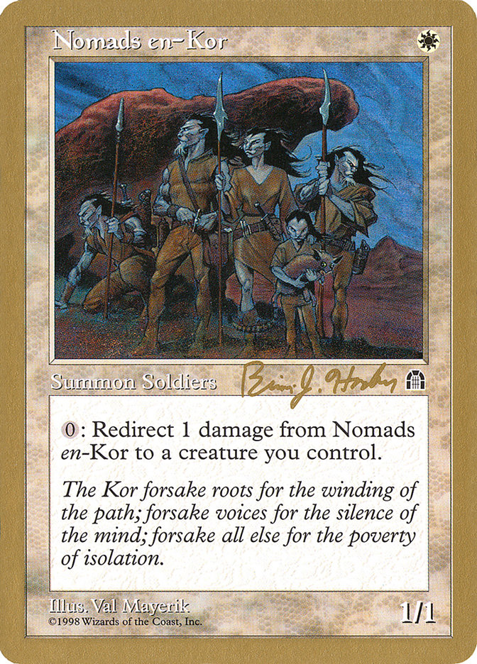 Nomads en-Kor (Brian Hacker) [World Championship Decks 1998] | Game Haven TX