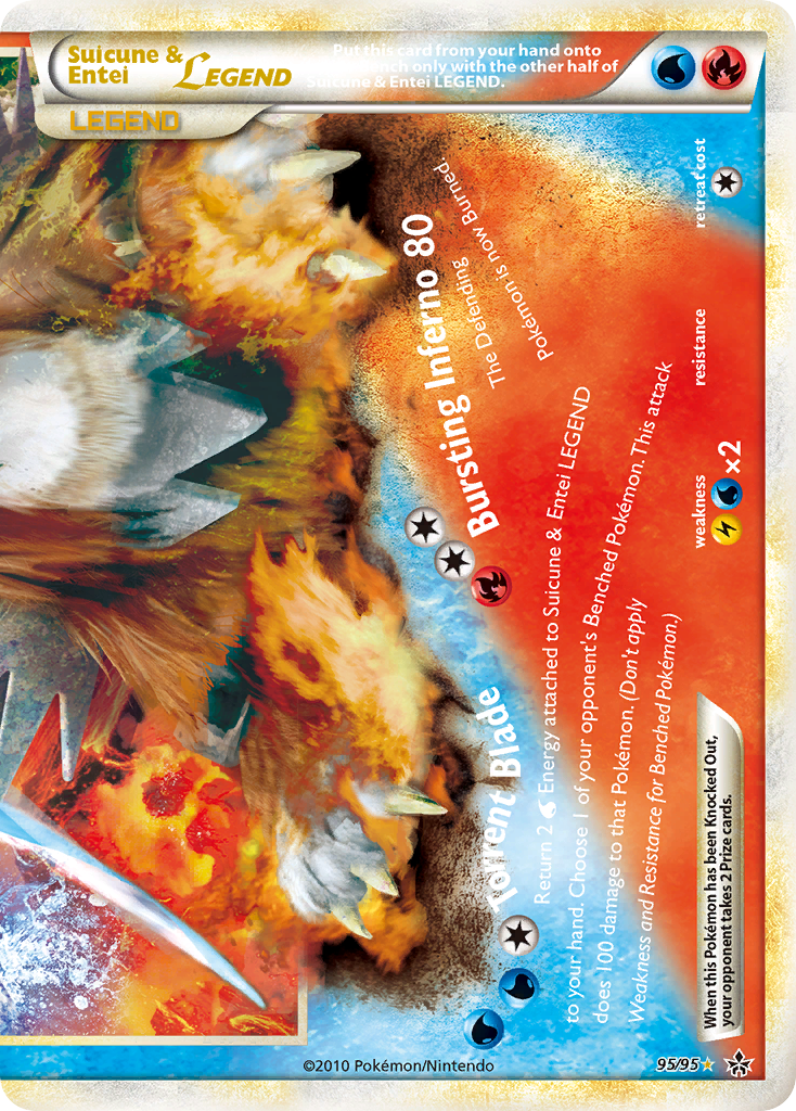 Suicune & Entei LEGEND (95/95) [HeartGold & SoulSilver: Unleashed] | Game Haven TX