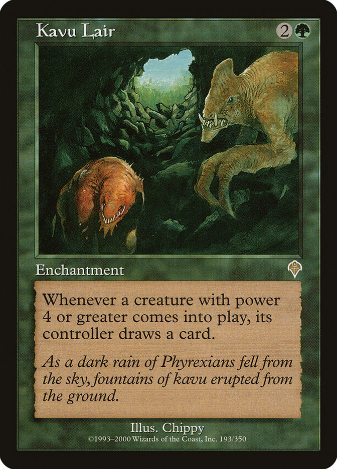 Kavu Lair [Invasion] | Game Haven TX