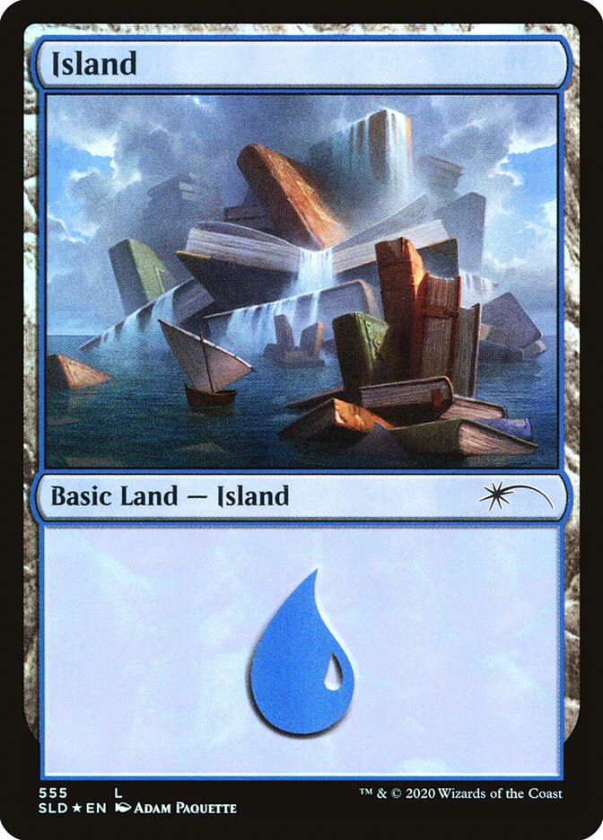 Island (Well Read) (555) [Secret Lair Drop Promos] | Game Haven TX