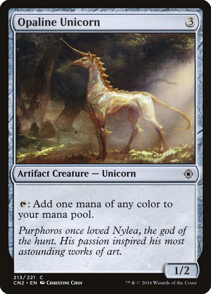 Opaline Unicorn [Conspiracy: Take the Crown] | Game Haven TX